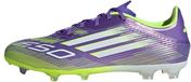 adidas F50 League Firm Ground Voetbalschoenen, uniseks, Purple Rush / Cloud White / Lucid Lemon, 44 2/3 EU