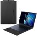 Fintie Hoes voor 15,6 inch Samsung Galaxy Book2 Pro 360/Pro/Galaxy Book Pro 360/Pro - Premium PU Lederen Portfolio Book Cover, Zwart