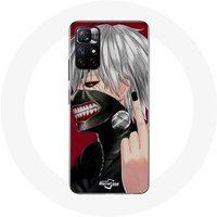 Maniacase Geval voor Xiaomi Redmi Note 11s 5G Tokyo Ghoul Kaneki Ken Mask Anime vinger
