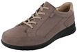FINN COMFORT Mellow Prato, chaussure basse pour femme, couleur taupe, en cuir nubuck - Taille : UK 6,5