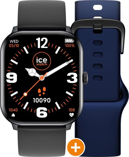 Ice-Watch ICE smart Unisex Horloge IW022253 - Zwart