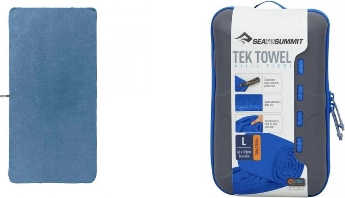 Sea to Summit Tek Towel - L - Moonlight - Blue