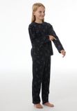 SCHIESSER Pyjama lang navy katoen/polyester meisjes maat 152