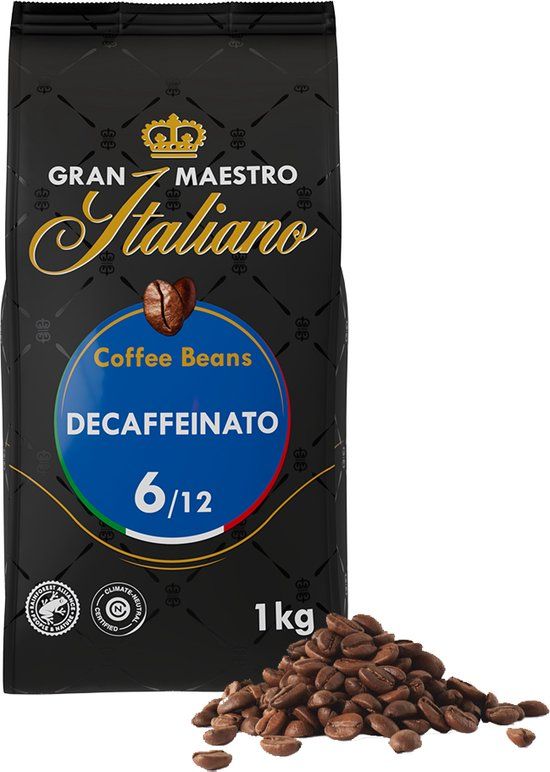 Gran Maestro Italiano Decaffeinato - Koffiebonen 1 KG