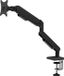 DESQ® Monitor Arm met Gasveer - 17-32 Inch - Quick Release VESA - Bureauklem + Bladdoorvoer - Zwart