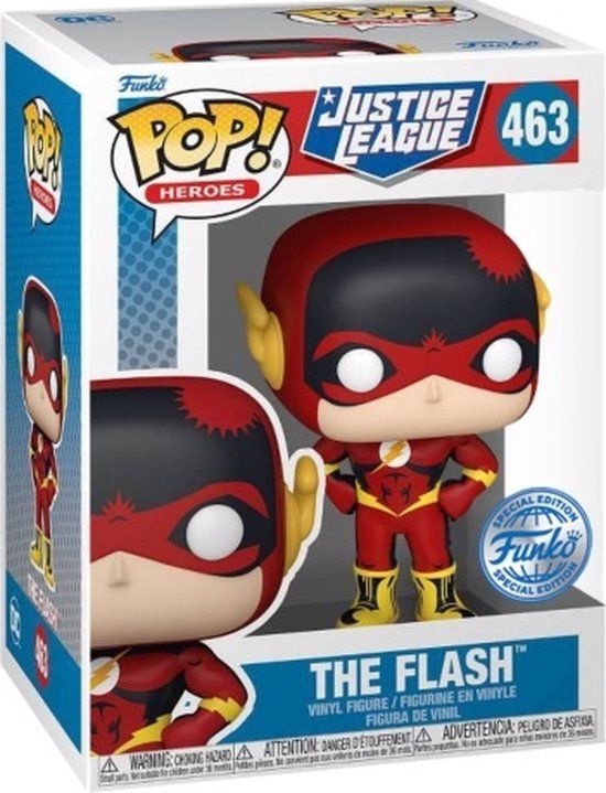 Funko Pop Heroes: Justice League - The Flash (Special Edition) Funko Pop #463