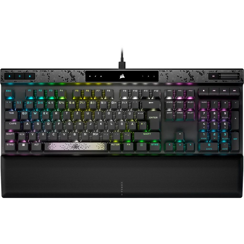 Corsair K70 MAX - Gaming Toetsenbord - US Engels - Zwart