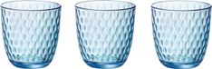 Bormioli 12x Waterglazen Blauw Transparant 290 ml - Drinkglazen