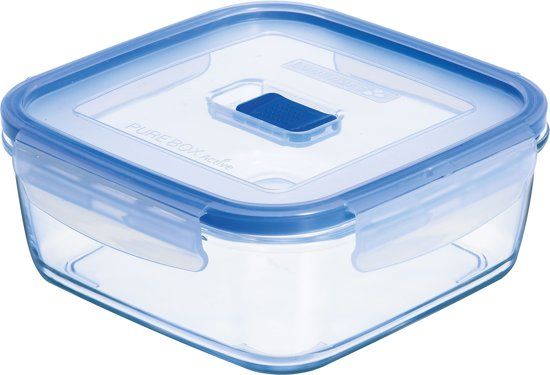 LUMINARC Pure Box Active Vershoudbak - Glas - Vierkant - 0.76 l