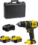 STANLEY FatMax SFMCD721M2K Perceuse-visseuse à percussion (2 x 4,0 Ah + chargeur + coffret)