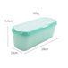 Merkloos Mintgroen/Turquoise Diepvriesbakjes 1,5 liter - Set van 2