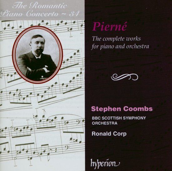 Pierné: Romantic Piano Concerto Vol 34 - Stephen Coombs, BBC Scottish Symphony Orchestra, Ronald Corp (CD)