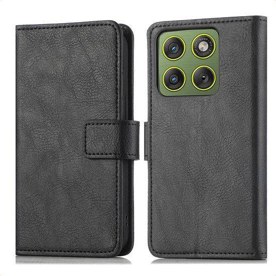 imoshion Luxe Bookcase voor de Motorola Edge 70 - Zwart