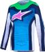 Alpinestars Supertech Maven Jeugd motocrosstrui Wit/blauw/groen 2XL