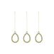 House Doctor paashanger Beads (set van 3)