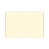 Bi-Office Magnetisch Bord Earth New Basic Vanilla, 88,5 x 58,5 cm, Gelakte Stalen Oppervlakte, Lijst van Natuurlijk Dennehout