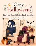 Cozy Halloween Coloring Book for Adults