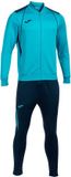 Joma Trainingspak Championship VII Turquoise Neon Marine XL