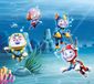 AG Design Paw Patrol Reddingsgordijnen voor kinderkamer, 2 delen, meerkleurig, 180 x 160 cm