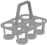 Keeeper Flessendrager 'paco' voor 6 flessen, Nordic-Grey