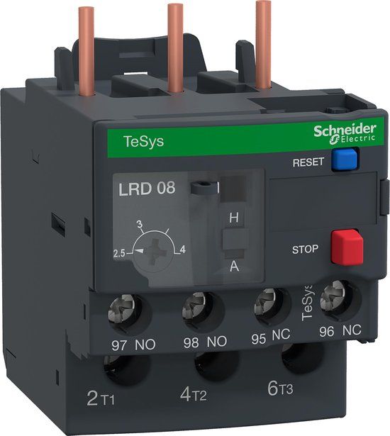 Schneider Electric LRD08 thermisch beveiligingsrelais