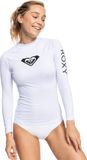 Roxy Whole Hearted UV Rashguard Dames Lange Mouw Bright White S