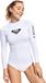 Roxy Whole Hearted UV Rashguard Dames Lange Mouw Bright White S