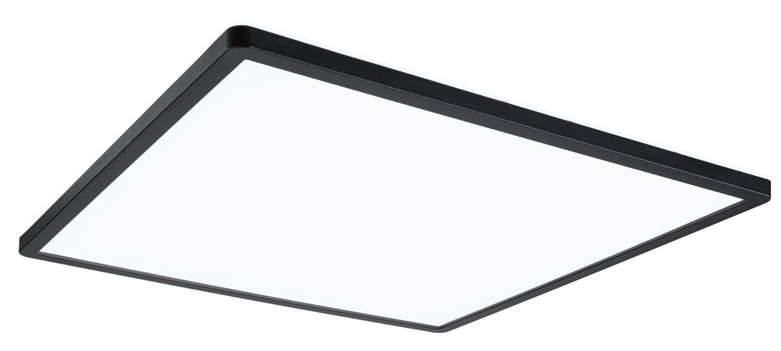 Paulmann Atria Shine LED Paneel - Zwart - Vierkant - 42x42cm - Dimbbaar