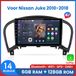 Awesafe Autoradio 6GB+128GB - Geschikt Voor Nissan Juke 2010 t/m 2018 - Draadloze Carplay Android Auto - Touchscreen - GPS Navigatie 4G WiFi - Bluetooth Radio - 8 Kern V1PRO
