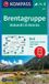 Cartina KOMPASS Dolomiti di Brenta / Brentagruppe D/I 1:25000 Italië