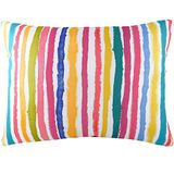 Evans Lichfield Aquarelle Stripe Kussenhoes, Multi, 43 x 33cm