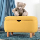 Atelier Emob Moouv C Poef | 50% Katoen / 50% Fluweel | Geel