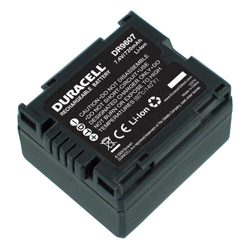 Duracell Camcorder Battery DR9607 - 7.4v 720mAh