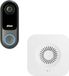 Alecto SMART-RING SET - Sonnette intelligente wifi avec caméra (SMART-RING20) avec sonnette supplémentaire (SMART-RING-BELL)