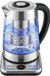 HOMCOM Waterkoker glas - 1,7 liter - Temperatuurinstelling - Warmhoudfunctie - Theefilter - Zilver
