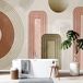 Papier peint panoramique design 390 cm x 244 cm