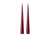 ester & erik Bougie cônique ester & erik 37 cm Lot de 2 mat Deep wine 44/2