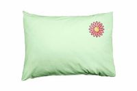 Bona Basics, Decoratieve kussenhoes, Huisdecoratie, voor bank, cafetaria, Afmeting: 50x35 cm, Kleur: Licht Groen
