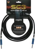 KLOTZ SC3PP01SW jack 2p - jack 2p 1 meter speakerkabel