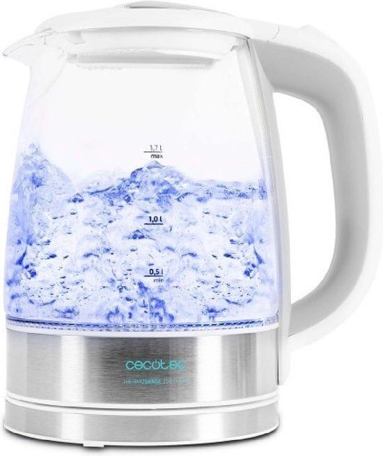 Cecotec ThermoSense 350 - Waterkoker - 1.7L - 2200W - Zilver