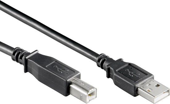 BCC USB 2.0 Kabel - USB A naar USB B - 1.5 meter