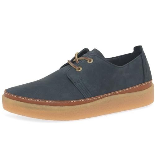 Clarks Clarkwood Low Mens Navy Nubuck, 9