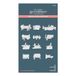 Spellbinders A Little Message Sentiments Betterpress plaat, metaal, EEN