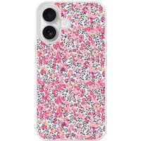 Apple iPhone 16 Liberty wiltshire rose Verstevigd hoesje met sublimatie bedrukking