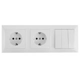 Veelzijdige schakelaar, combineert functionaliteit en modern design. Ideaal voor het bedienen van meerdere apparaten met gemak en stijl in elke kamer. Optimaliseer je huis vandaag!