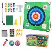 Tapis d'entraînement de golf d'extérieur avec fonctions 4-en-1