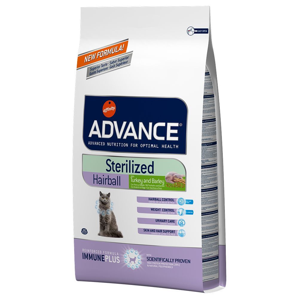 Affinity Advance Advance Sterilized Hairball Kattenvoer - 10 kg