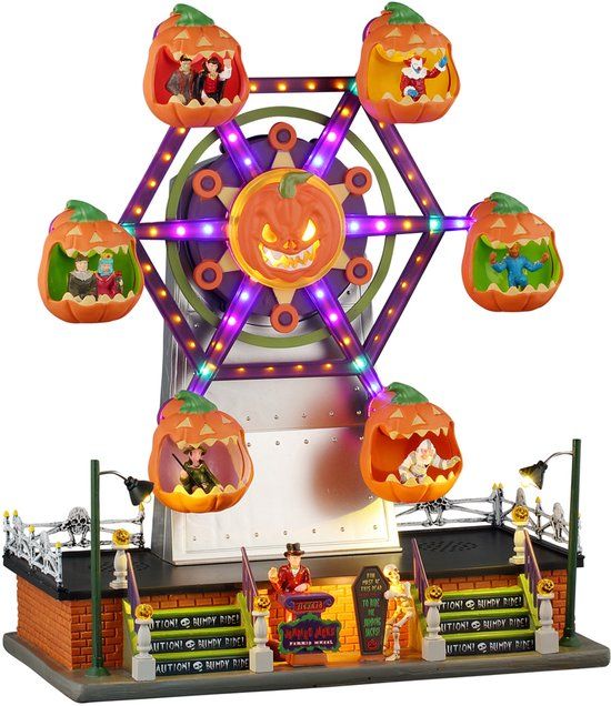 Lemax Spooky Town - Jumping Jacks Ferris Wheel