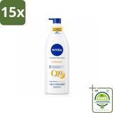 Nivea 15 x Q10 Lotion corporelle raffermissante avec pompe - Vitamine C - Hydratation 48 heures - Pour peau normale - 400 ml