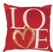 OOTB - Love Kussen - Rood - 40x40cm